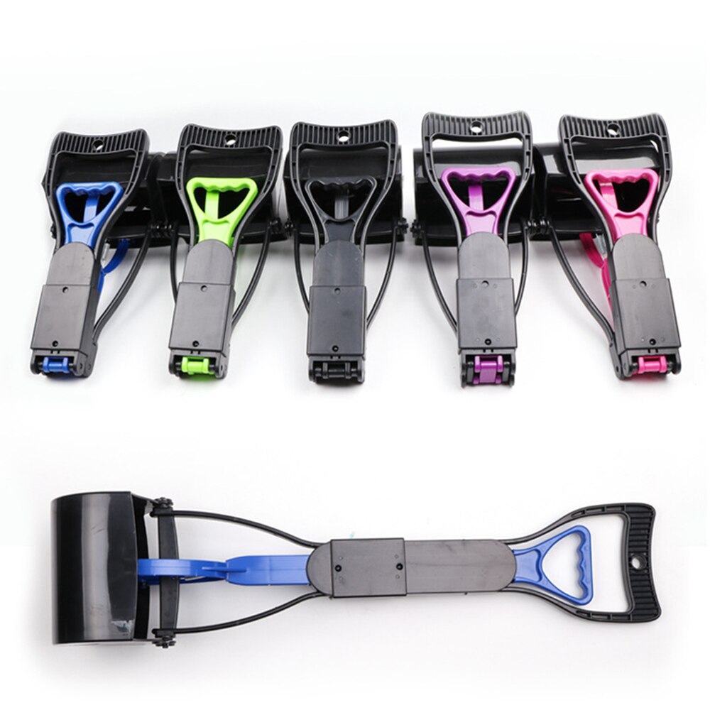 Recogedor de caca de perro plegable, limpiador en forma de pala para recoger residuos de mascotas, suministros para perros, 1 Uds.