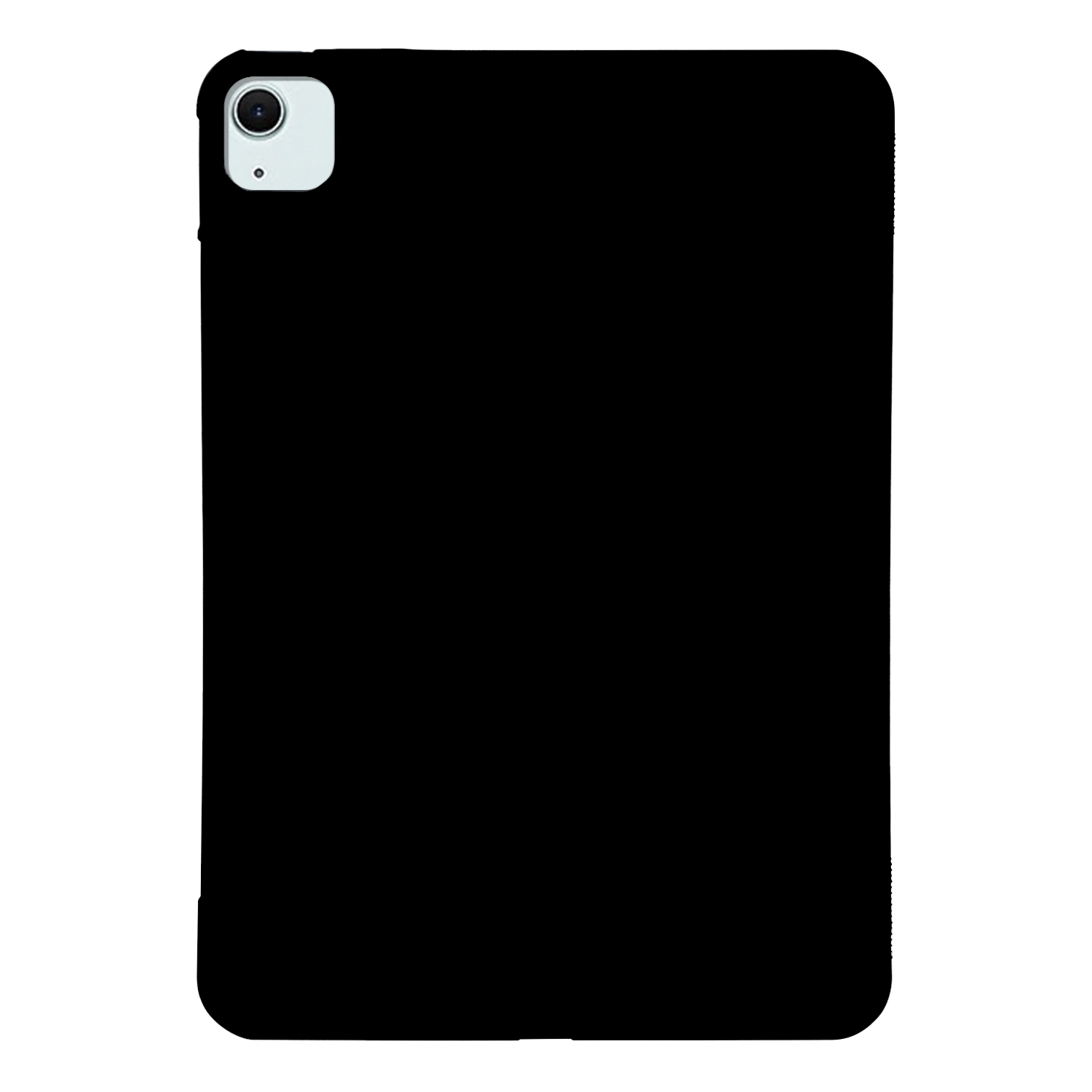 Funda de silicona para tableta iPad Air 12 13 iPad 6th 7th 8th 9th Gen funda iPad 11th 2025 Pro 11 2024 funda trasera de TPU negra: ELEVEN