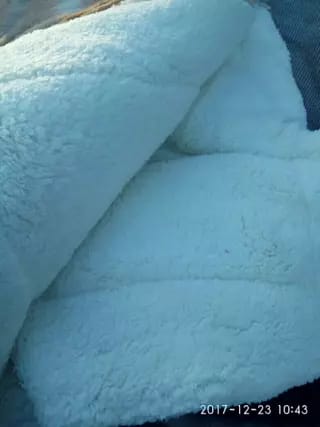 Edredón nórdico de 600 g,Modelo formula en azul. Parte Superior de Microseda Extra Suave, Parte Inferior de Borreguillo par...