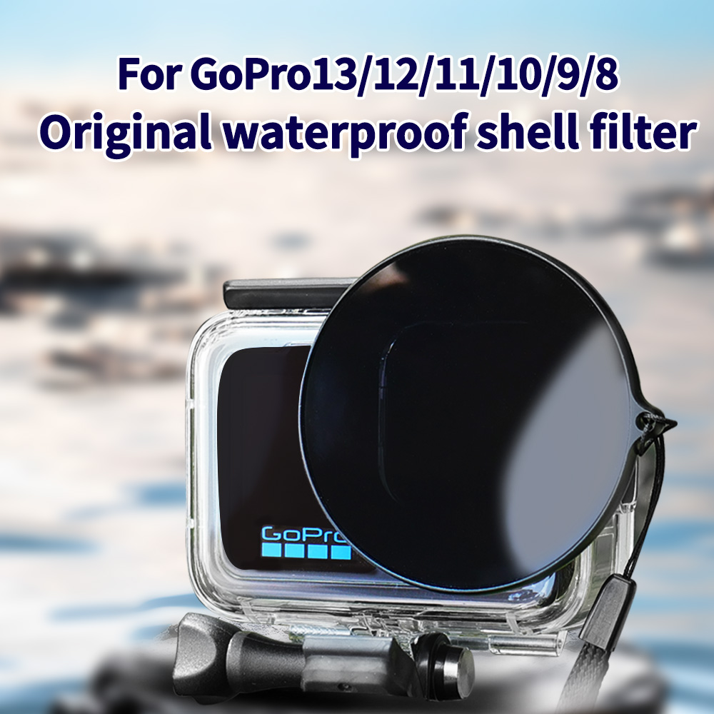 Geschikt voor gopro13/12/11/10/9/8 duikfilters 16X miniatuur biologische vergrootglas waterdichte behuizing beugel