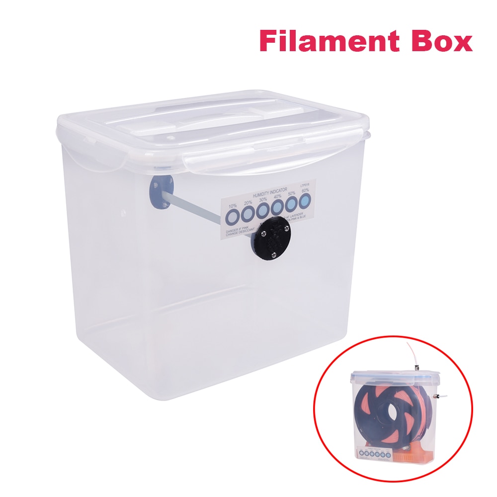 3D Printing Filament Box Enclosure Filament Storage Holder Keeping Filament Dry for TPU ABS PLA Filament 3D Printer Parts