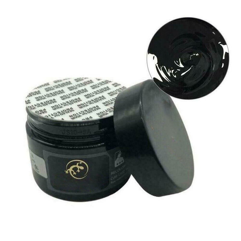 Leer reparatie gel draagbaar vinyl reparatie fix crème gel pasta coating jas scheur kras verwijdering reparatie draagbaar meerdere kleuren: Zwart
