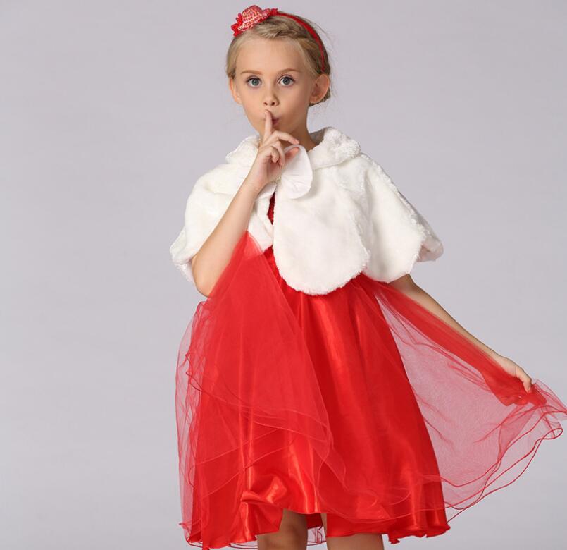 Childrenswear Herfst En Winter Meisjes Prinses Jurk Accessoires Jurk Sjaalkraag Sjaal Jongen Meisje Sjaal: 100-110cm