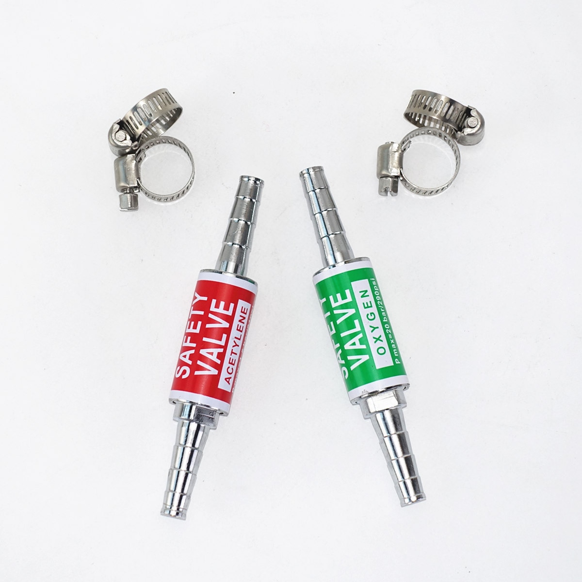 Veiligheidsklep Flashback Arrestor Zuurstof Acetyleen/Brandstof Lassen/Snijbrander 8 Mm Of 6 Mm Slang Vlam Buster