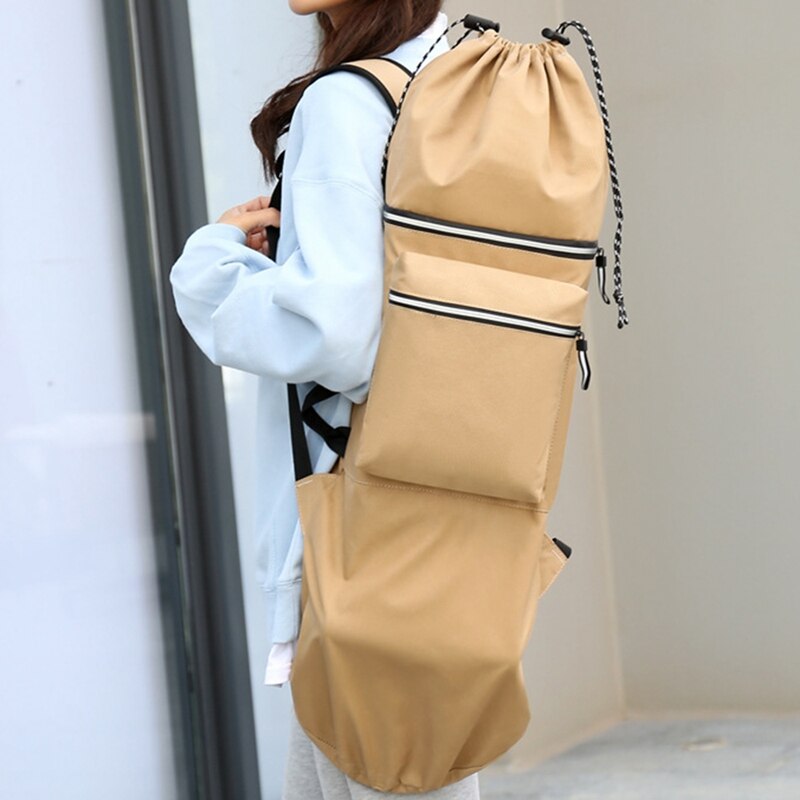 Mochila para monopatín de doble balancín, bolsa para tabla de surf, bolsa para Longboard, bolsa de transporte, accesorios