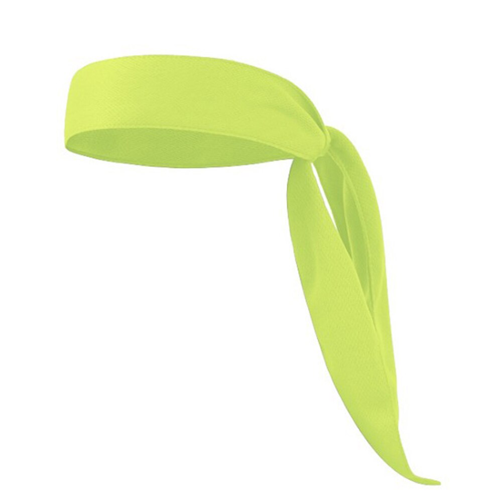 Bandanas de diadema cabeza corbata deportiva para banda para el pelo correr tenis Karate atletismo breve estilo Accesorios para el cabello: Verde