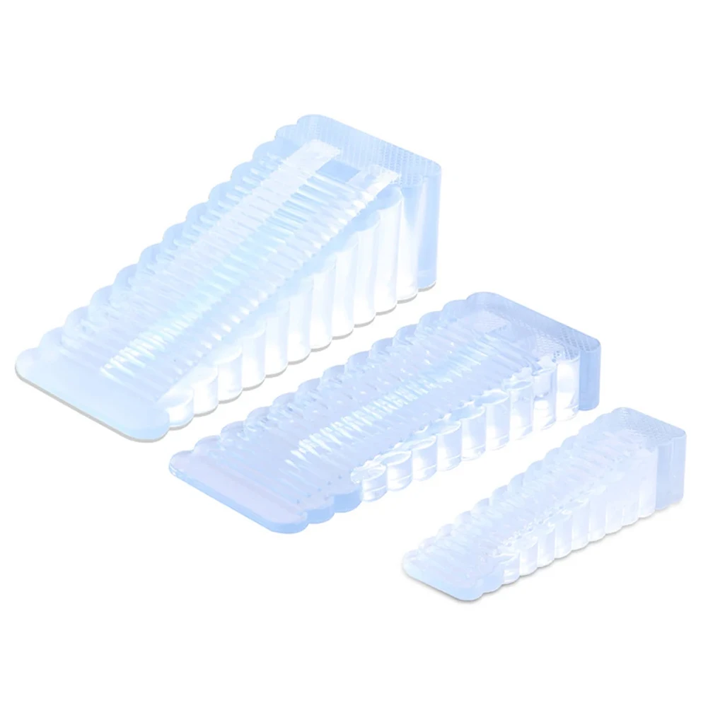 Door Stops Rubber Door Stopper Silicone Anti-collision Safety Door Stoppers Door Joints For Household Hardware Tools