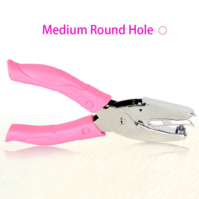 DIY Cute Circle Star Heart Hole Punch Scrapbook Paper Puncher Kawaii Single Hole Punches Craft Shape Cutter Perforator: 2