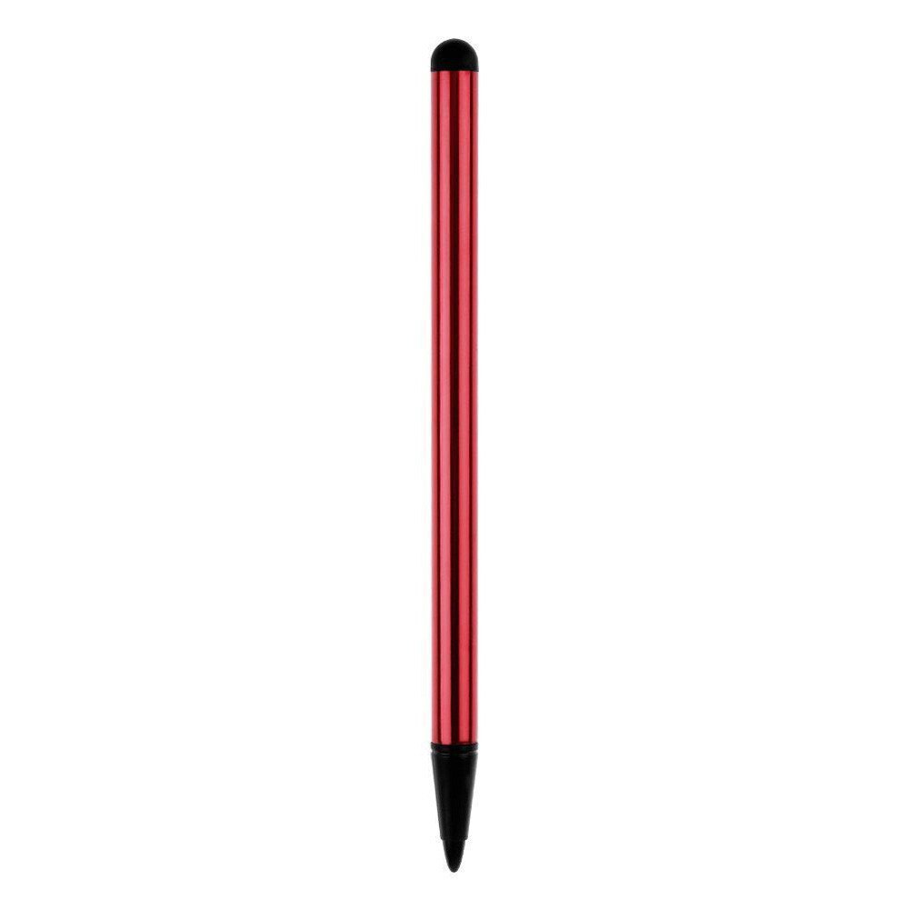 1pc stylus penna caneta touch touch penna kapacitiv för mobiltelefon pekskärm penna för iphone ipad surfplatta universal: Röd