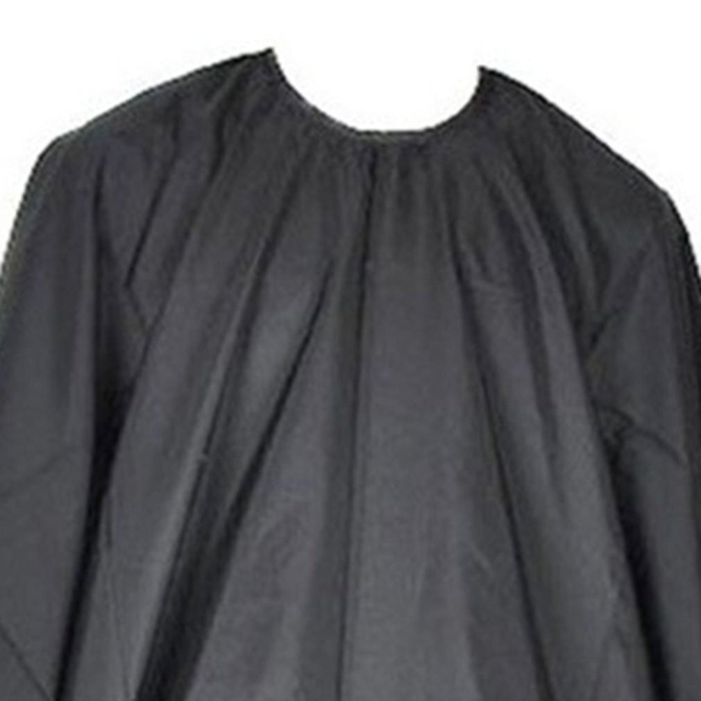 Haircut Cloth Custom-Made Various Specifications Adult Haircut Dye Apron And Shawl Black
