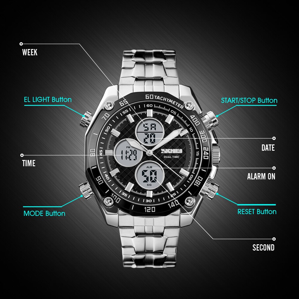 Horloge Naviforce Sport Top Luxe Mannen Horloge Quartz Mannelijke Klok Waterdicht Roestvrij Staal Horloge Reloj Hombre