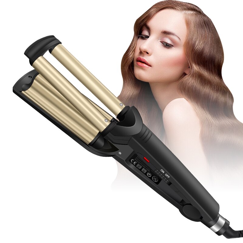 Hair Crimper Curling Iron Ceramic Crimpers Wavers Curler Wand Fast Heating five 5 Barrels Hair Waver Tools for All Types of Hair