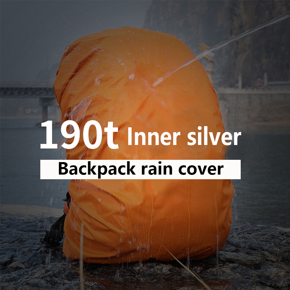 Poncho impermeable ligero reflectante para mochila, bolsa de hombro ultraligera resistente al agua, protege la lluvia al aire libre