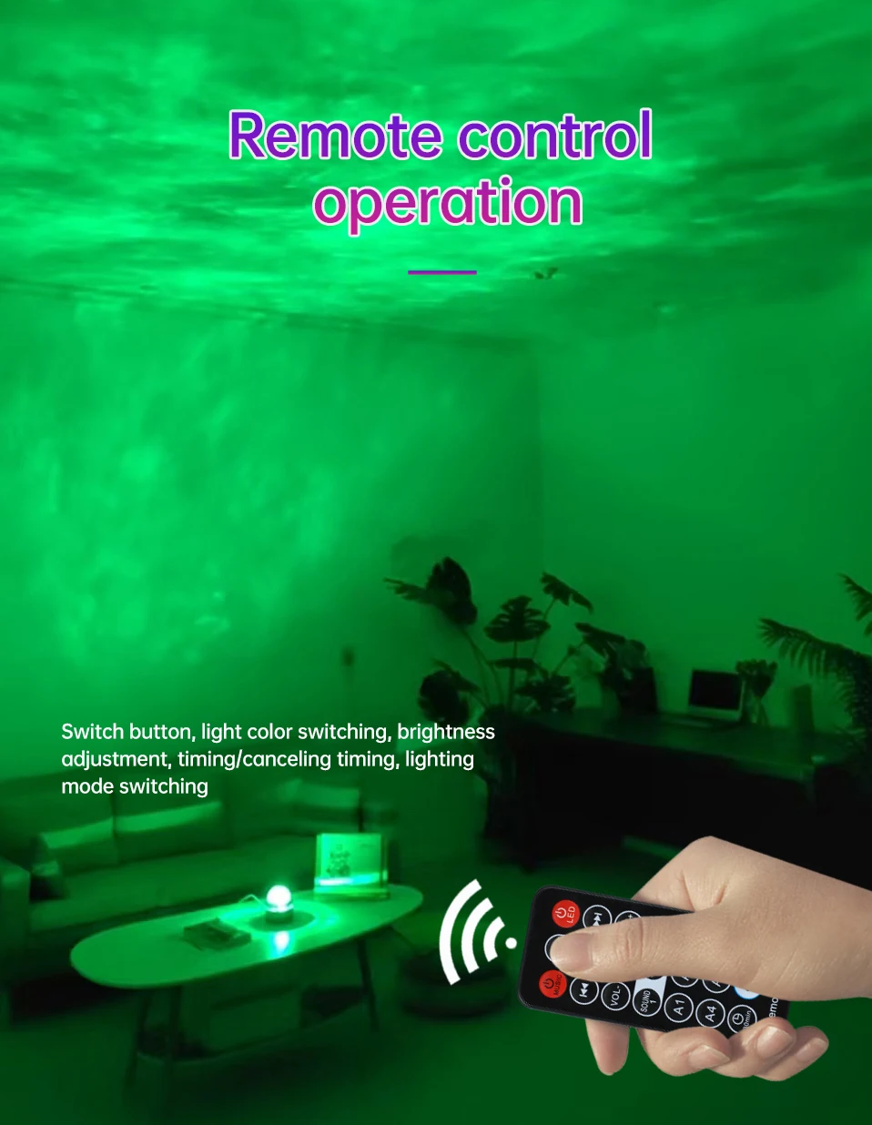 LED Nordlichter Galaxy Projektor USB Aurora Sternenhimmel Lampe Bluetooth Lautsprecher Fernbedienung Rotierenden Raum Party Hochzeit Dekorationen
