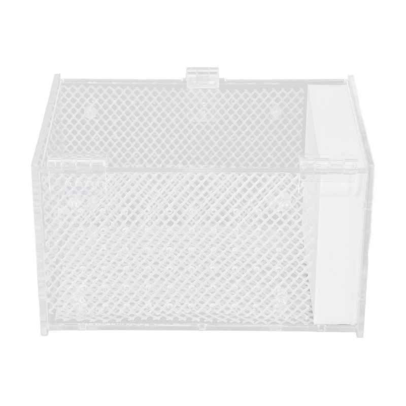 Insect Rearing Box Mantis Easy Cleaning Landscaping Acrylic Insects House Feeding Hole for Insect Rearing for Insect Feeding