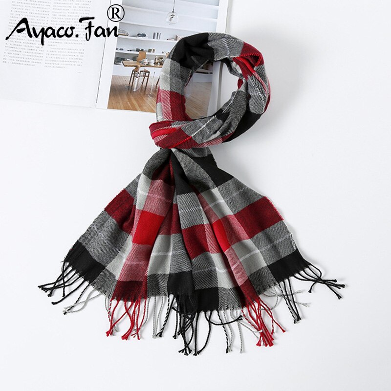 Kleurrijke Kasjmier Sjaals Herfst Winter Leuke Zachte Plaid Vrouwen Sjaal Warm Dames Sjaal Lange Wrap pashmina Unisex Vrouwelijke