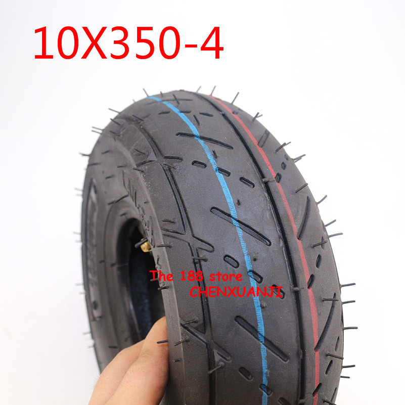 Scooter Mini Moto Accessory 10x350-4 Inner and Outer Tire 10x3.50-4 Tube Tyre Mini Moto 4" 4 Inch