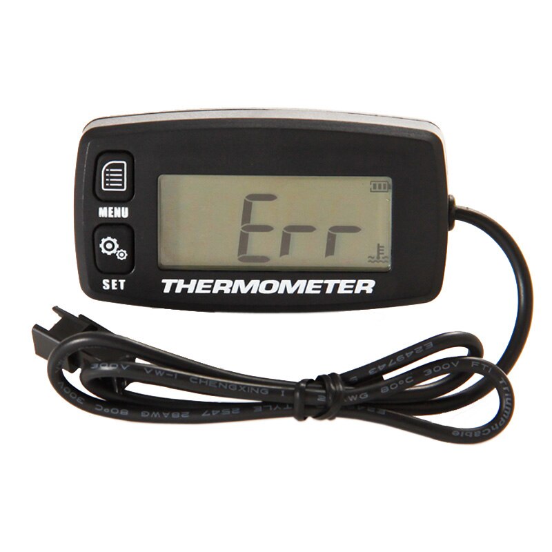 Digitale Thermometer Motor Temp Meter Temperatuur Meter Voor Motorfiets Bouwmachines Paramotor Truck Boormachine