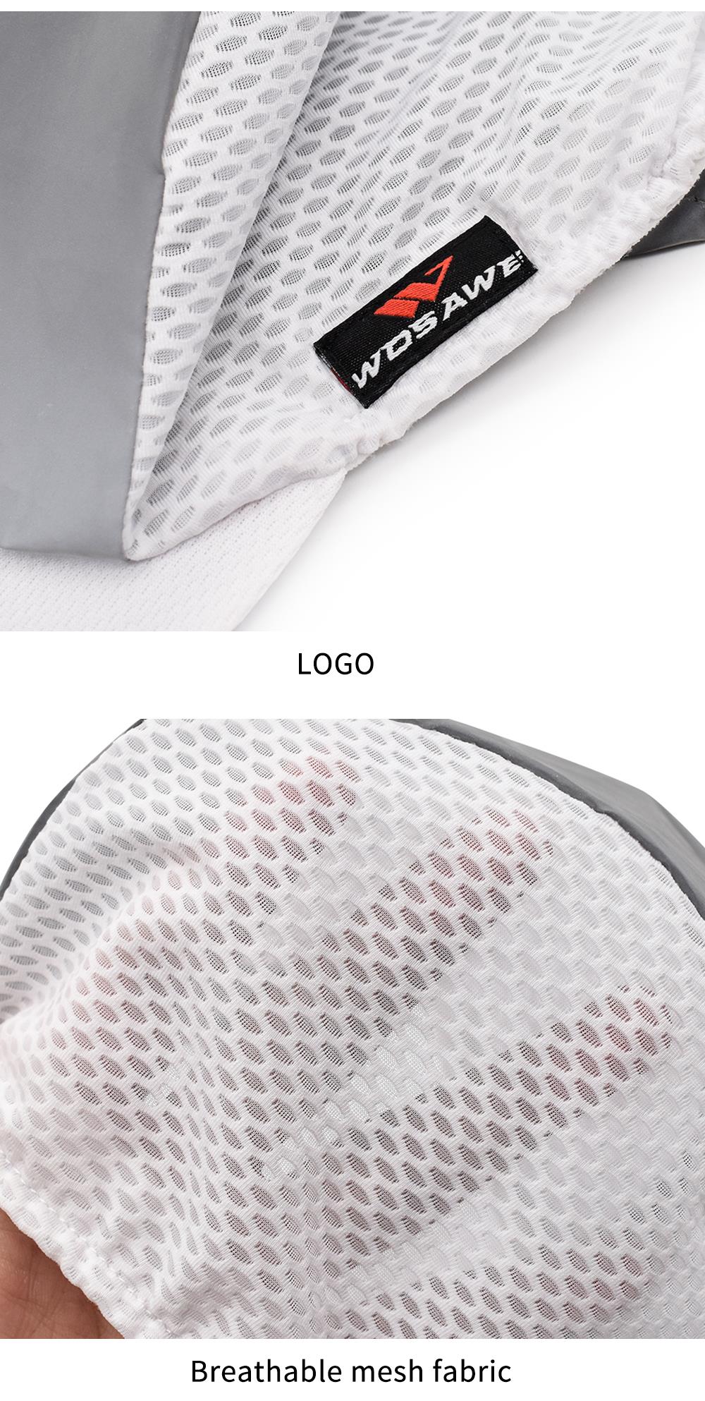 WOSAWE Reflective Baseball Cap Summer Solid Thin Mesh Portable Quick Dry Breathable Sun Hat Golf Tennis Running Hiking Camping