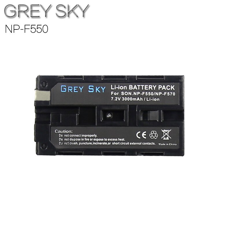 7.2v 3000 mah np -f550 np f550 npf 550 genopladeligt li-ion batteri til sony np -f330 np-f530 np-f570 np-f730 np-f750 hi-8