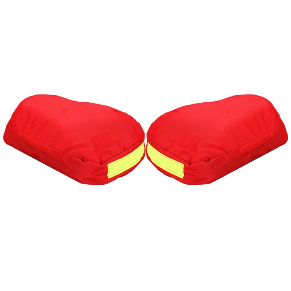 Winter Thermische Motor Stuur Handschoenen Winddicht Waterdicht Warm Motorbike Handle Bar Hand Cover Moffen Voor Winter 5 Kleur: Red