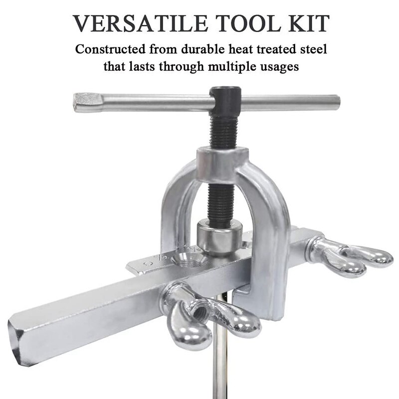 7Pcs Air Conditioner Copper Pipe Flare Expanding Tool Set Aluminum Mild Steel Brake Pipe And Copper Pipe Tool