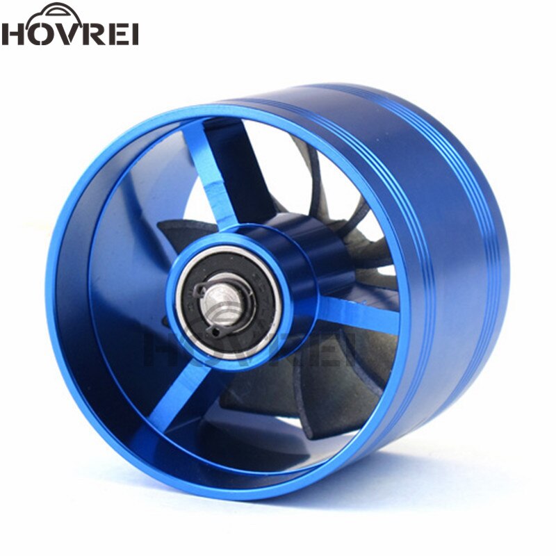 64.5 x 50mm Universal Car Air Intake Single Fan Engine Turbine Supercharger Turbocharged Air Filter Turbocharger Gas Fuel Saver