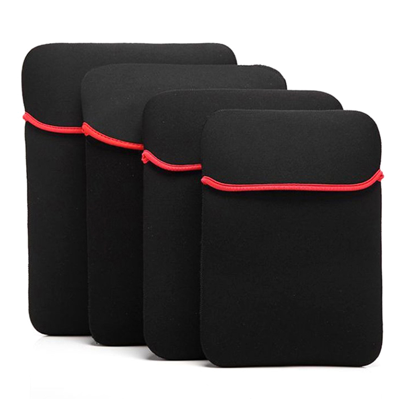 14 15,6 17 inch dubbelzijdige laptoptas beschermende tas neopreen zachte hoes tablet pc tas waterdichte laptoptas