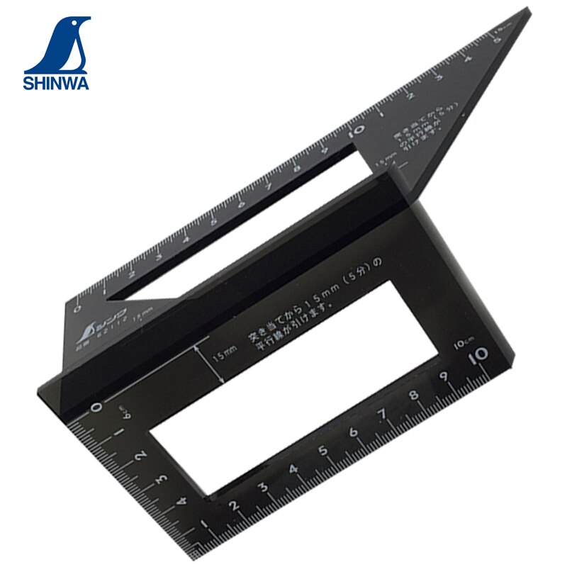 Japan Shinwa 62112 multi purpose angle ruler 45 ° ... – Vicedeal