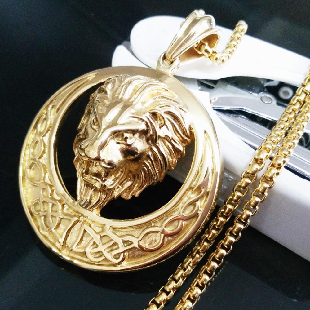 Oulensy 1 st Zwarte Vorm Hanger Ketting Mannen Hip Hop Kleur Leger