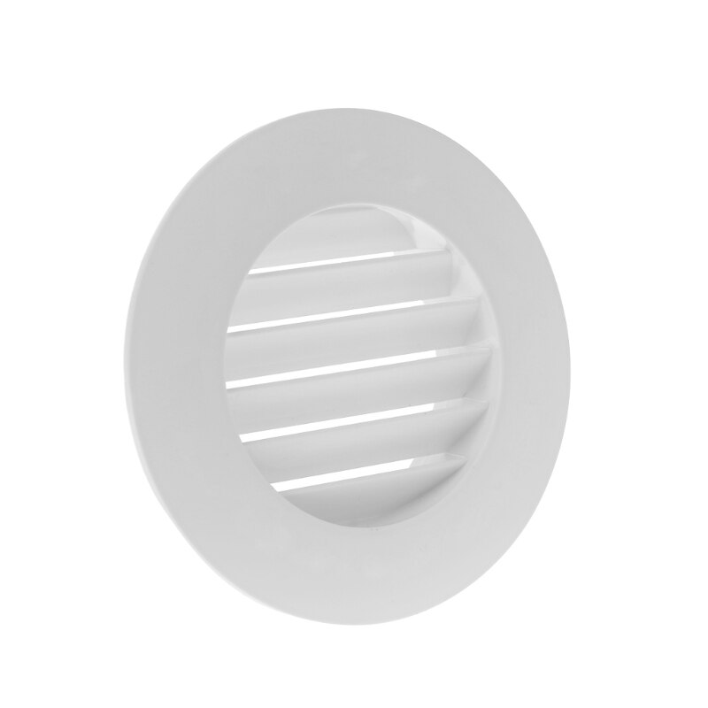 Y1UD Air Vent Extract Valve Grille Round Diffuser Ducting Ventilation Cover 100mm