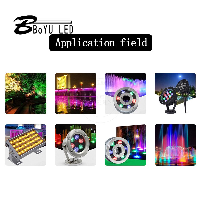 High-power LED lumens lamp beads 3W sapphire blue (445-455nm) LED diode chip indicator light landscape lighting project