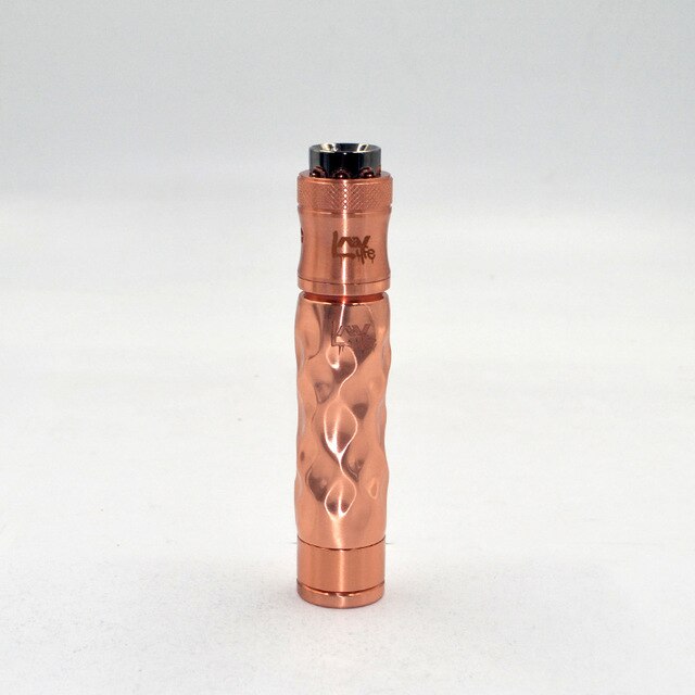 E Cigarette AV Mechanical Mod Avidlyfe Mod Kit Avid Lyfe Twist Mech Mod 18650 Battery with 510 Thread Drip Atomizer Vaporizer: Copper