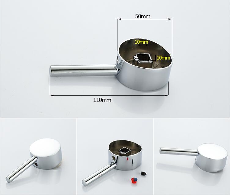 Wasserhahn zink-legierung griff hebel 35mm oder 40mm patrone Schlecht wasserhahn zubehör
