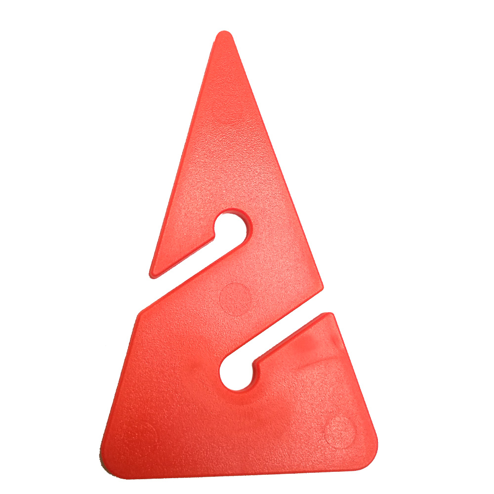 Scuba Dive Wreck Cave Dive Line Arrow Markers ABS Triangle Shape guide rope indicator For Techincal Cave Diving Diver: 1 Orange