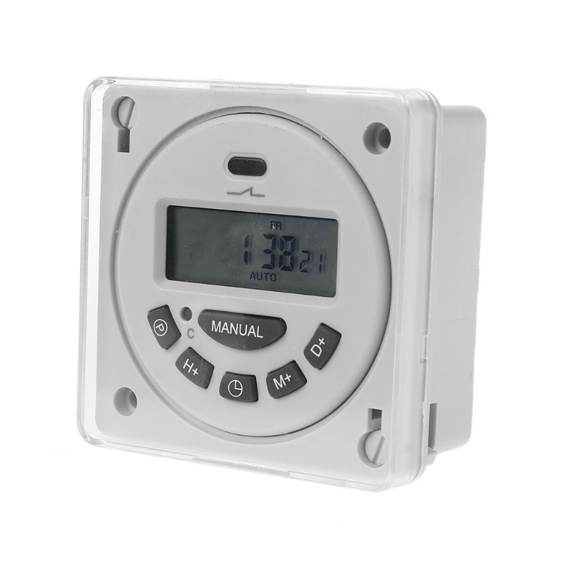 Panel Mounting Plastic Transparent Case Waterproof Cover Enclosure Protection for Time Switch Timer TM618 CN101 CN101A L701