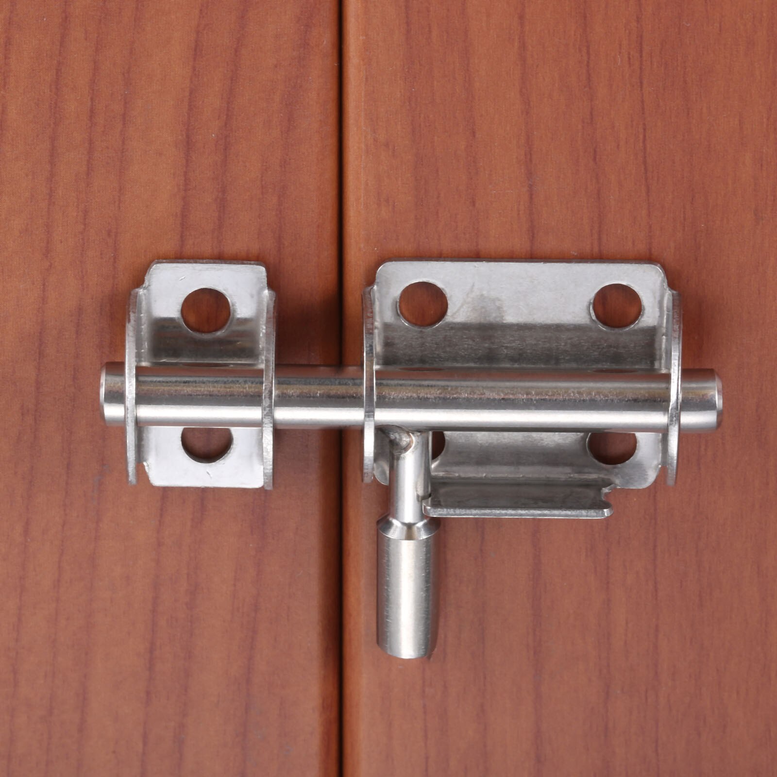 1pc Heavy Duty Window Latch Door Bolts Stainless Steel Slide Bolt Gate Latch Safety Barrel Bolt Gate Latch Lock Home Security