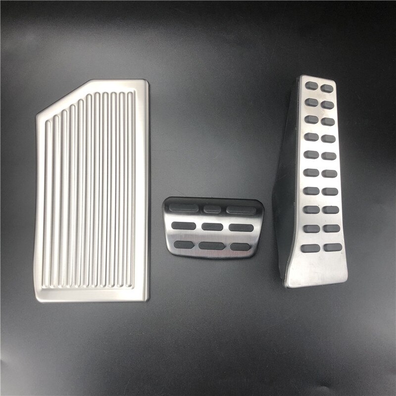 Couverture de coussinet de pédale de voiture, pour Hyundai Sonata i40 ix35 ix45 Tucson SantaFe NEXO Genesis /Kia CEED Sportage QL Sorento KX5 K5 Optima: For  AT 3pcs