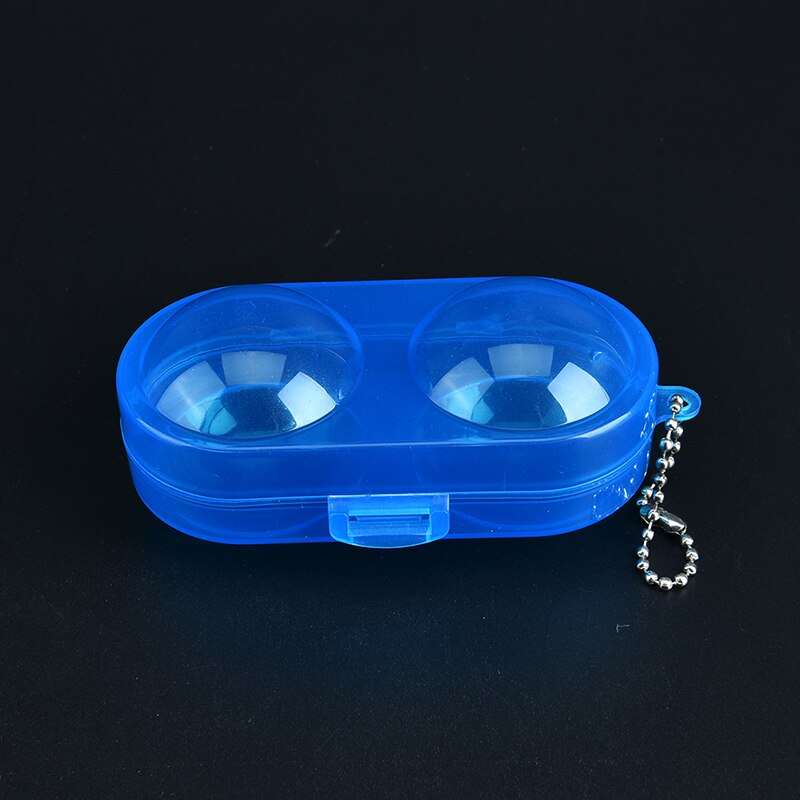 Table Tennis Ball Container Box Case Plastic Ping Pong Ball Storage Box Table Tennis Accessories: blue