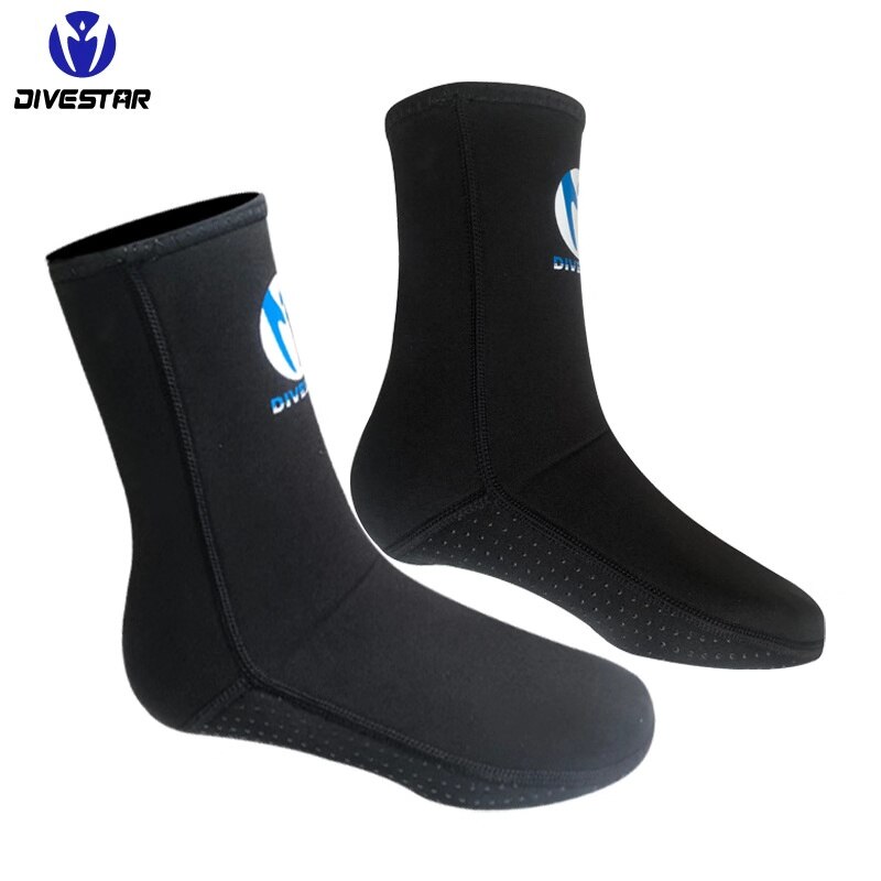 3mm neopren snorkling dykkesko sokker strandstøvler våddragt anti ridser opvarmning antislip vinter svømmefodtøj: A2 / Xl