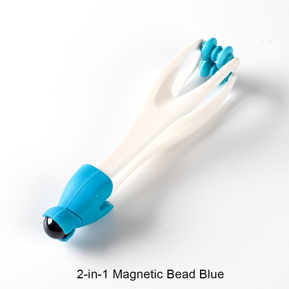 2 In1 Finger Massager Hand Acupuncture Point Knuckle Blood Circulation Massager Rollers Handheld Massager Relaxation Health Care: 06