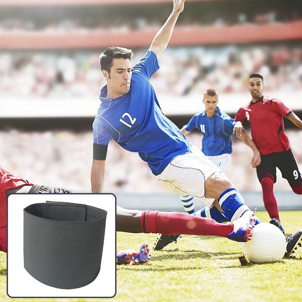 Colorful Anti-off Football Soccer Captain Armband Player Arm Band Adjustable Group Armband