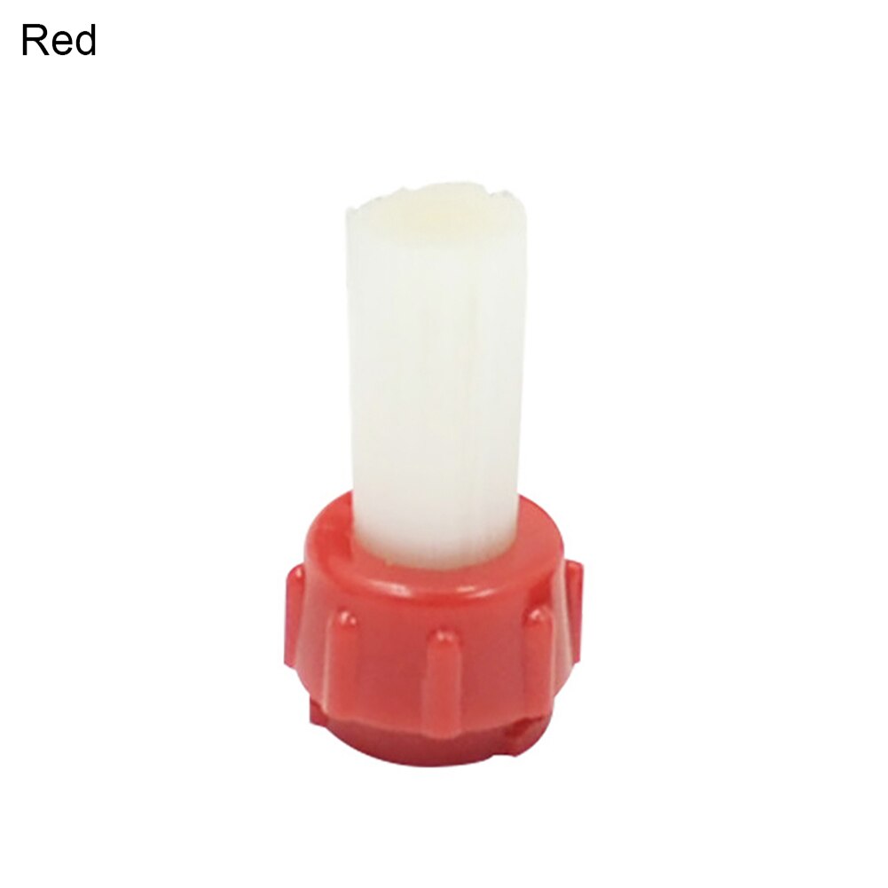 Anti-brandwonden Nylon Borstel Lepel Tool Set voor Espressomachine Groep Hoofd: Red Brush