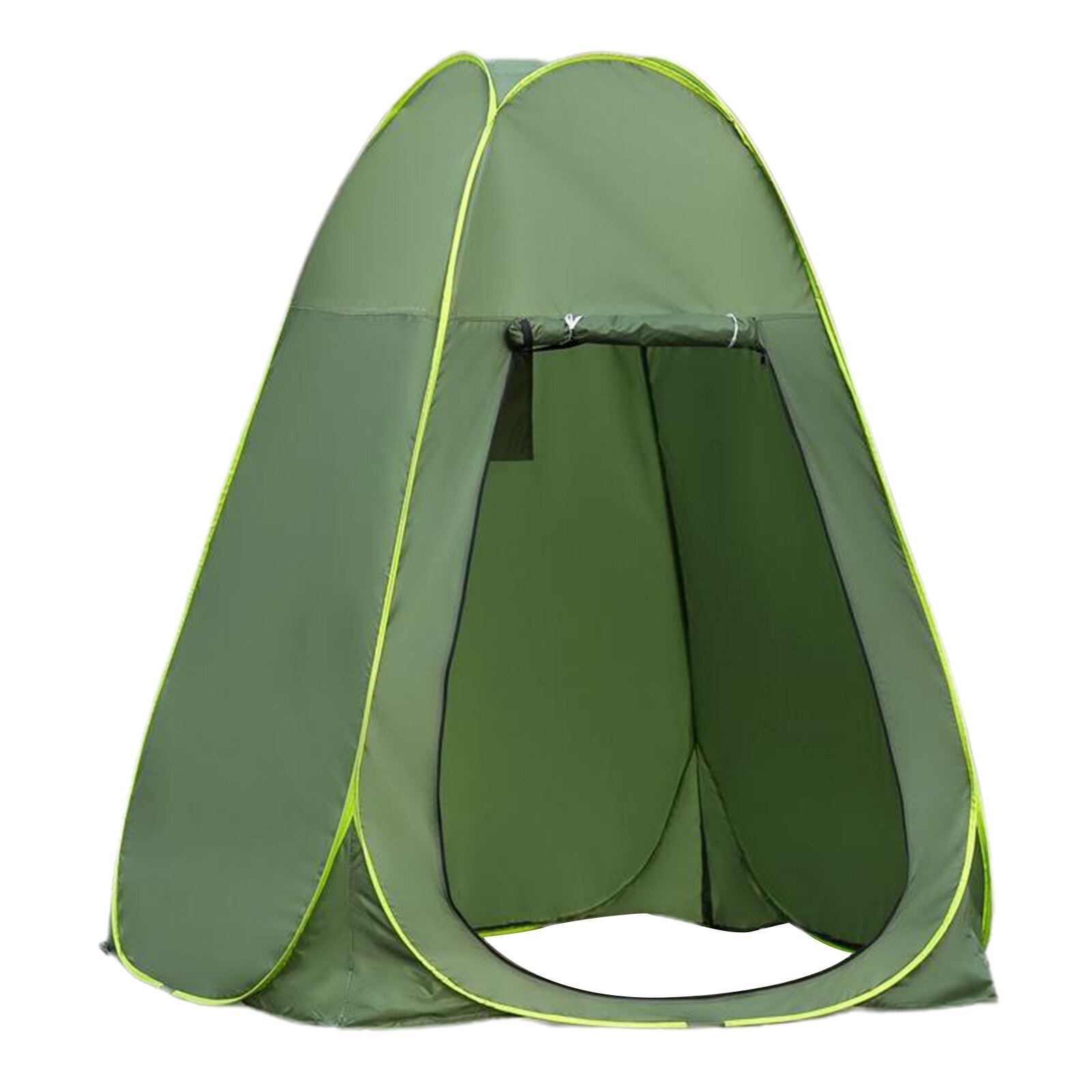 Outdoor Camping Tent Portable Tent Camping Shower Toilet Privacy Changing Room for Dancers Outdoor Hiking Equipment: 1.5M Green