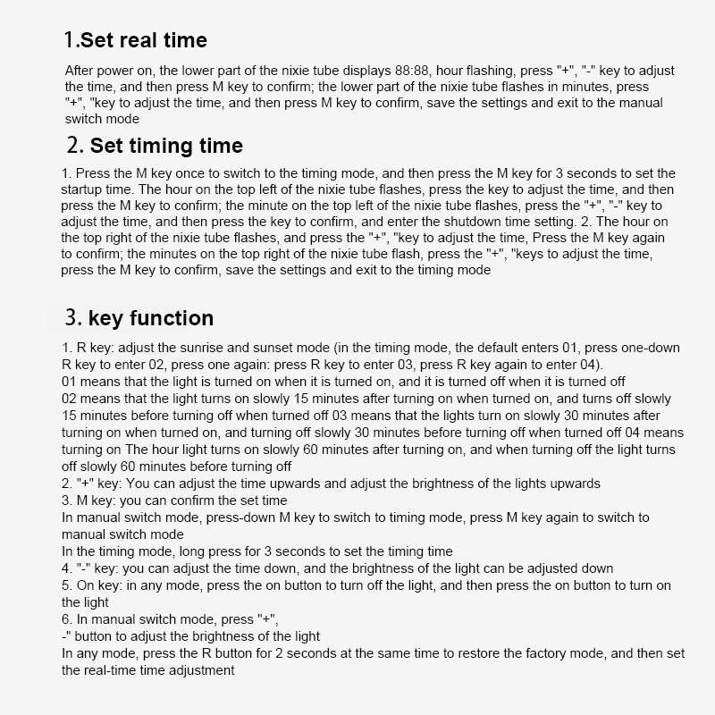 Aquarium LED Light Dimmer Controller Sunrise Sunset Modulator For Aquarium Fish Tank Led Intelligent Light Timing Dimming System