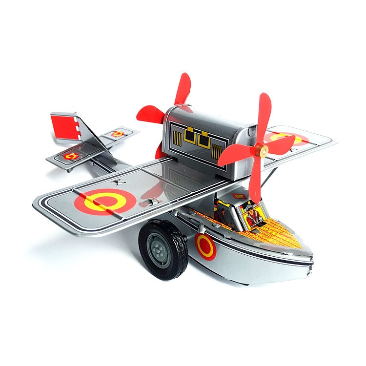 Collectible Tin Toys Inertia Air Craft MS442 Wind ... – Grandado