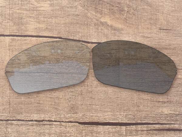 Vonxyz 20+ Color Choices Polarized Replacement Lenses for-Oakley Half Wire 2.0 Frame: Grey Photochromic