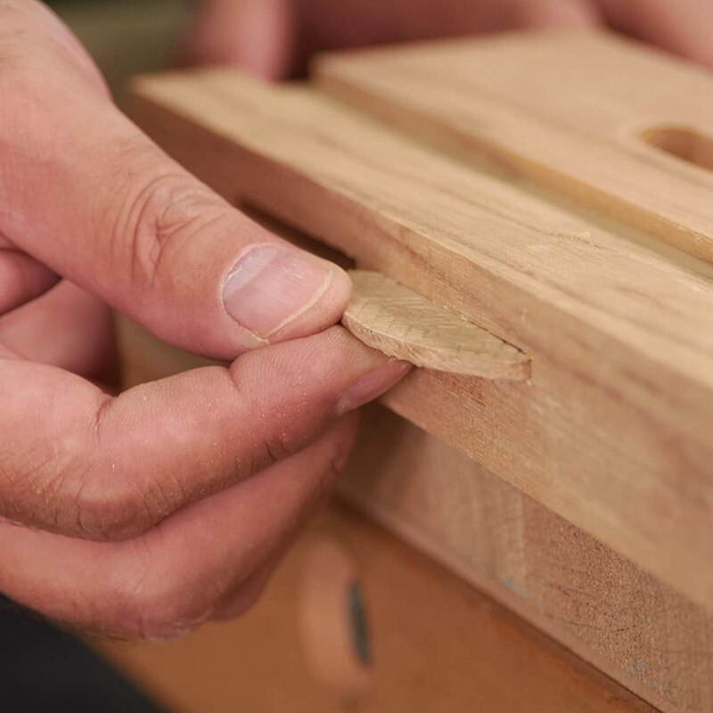 Wood Biscuits Joiner Durable Model Home Craft Supplies Connection Plates for Woodworking Stability DIY Art Tool