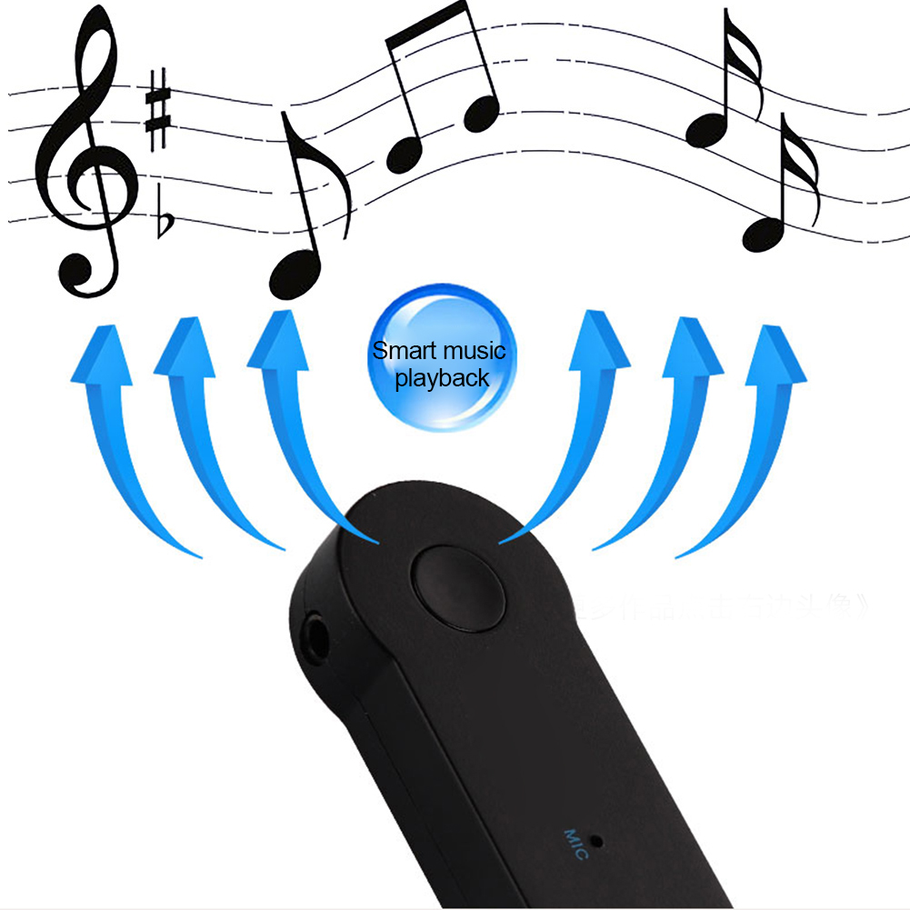 3.5mm Jack AUX Wireless Bluetooth-compatible Receiver Transmitter 3.0 Hands-free Call Adapter Car Audio Stereo Music Receiver