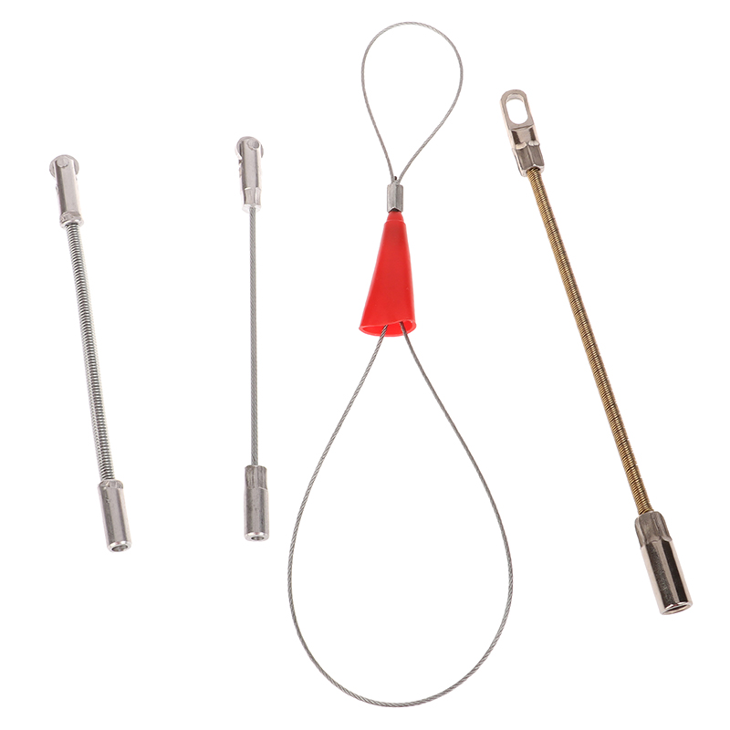 Guide de filetage automatique pour électricien, tête de connecteur, Guide de filetage, câble métallique, enfileur élastique, extracteur de câble, accessoires pour la réparation
